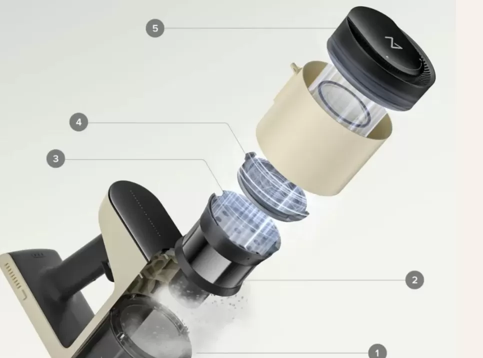 Беспроводной ручной пылесос Roborock H5